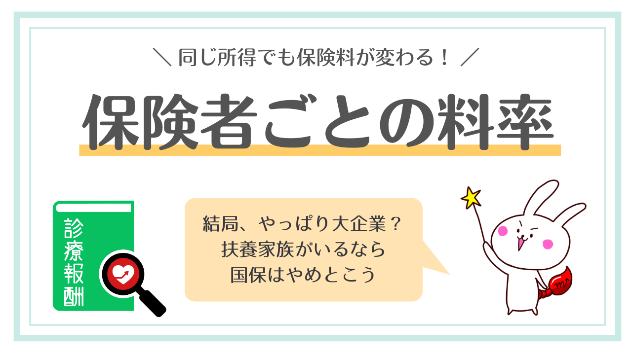 【2026年度版】協会けんぽ・健康保険組合・共済組合・国保・後期高齢者医療制度の保険料率を比較